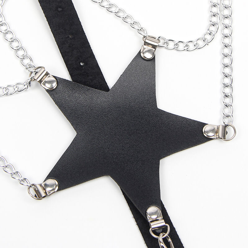 SUBBLIME - FULL BODY HARNESS WITH STAR CHAINDETAIL ONE SIZE - Imagem de 5