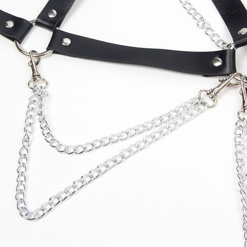 SUBBLIME - HARNESS BRA WITH CHAINDETAIL ONE SIZE - Imagem de 5