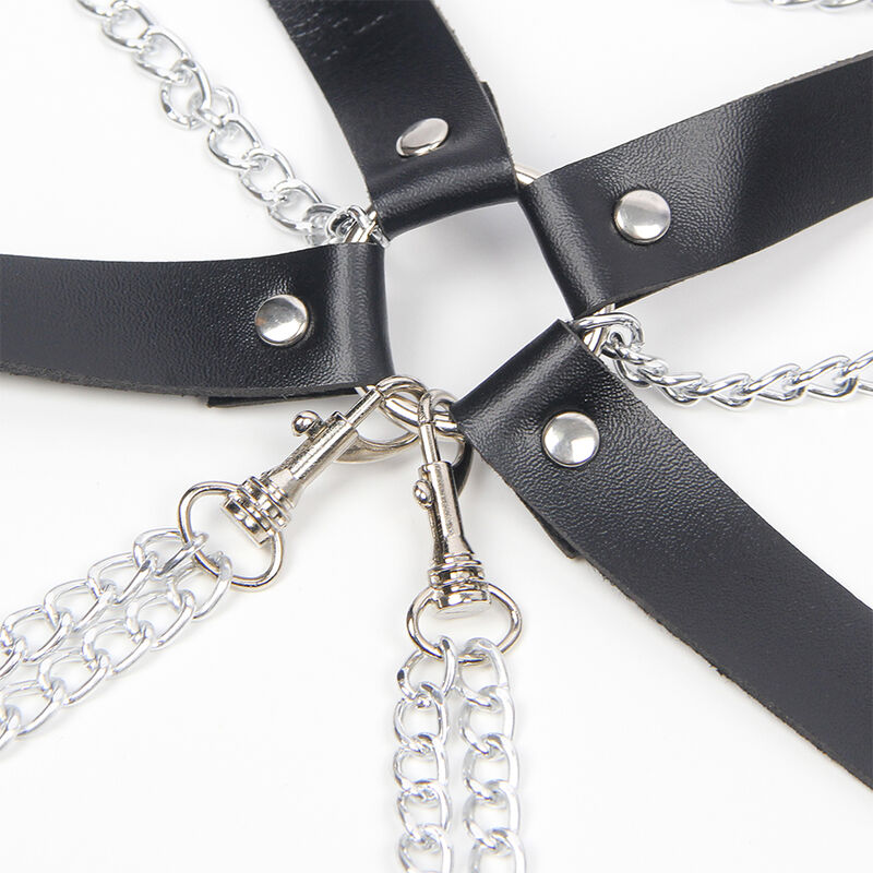 SUBBLIME - HARNESS BRA WITH CHAINDETAIL ONE SIZE - Imagem de 4