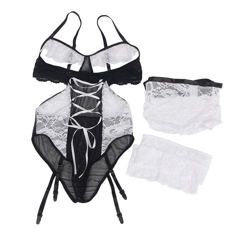 SUBBLIME - DISFRAZ SIRVIENTA BODY S/M - Imagem de 3