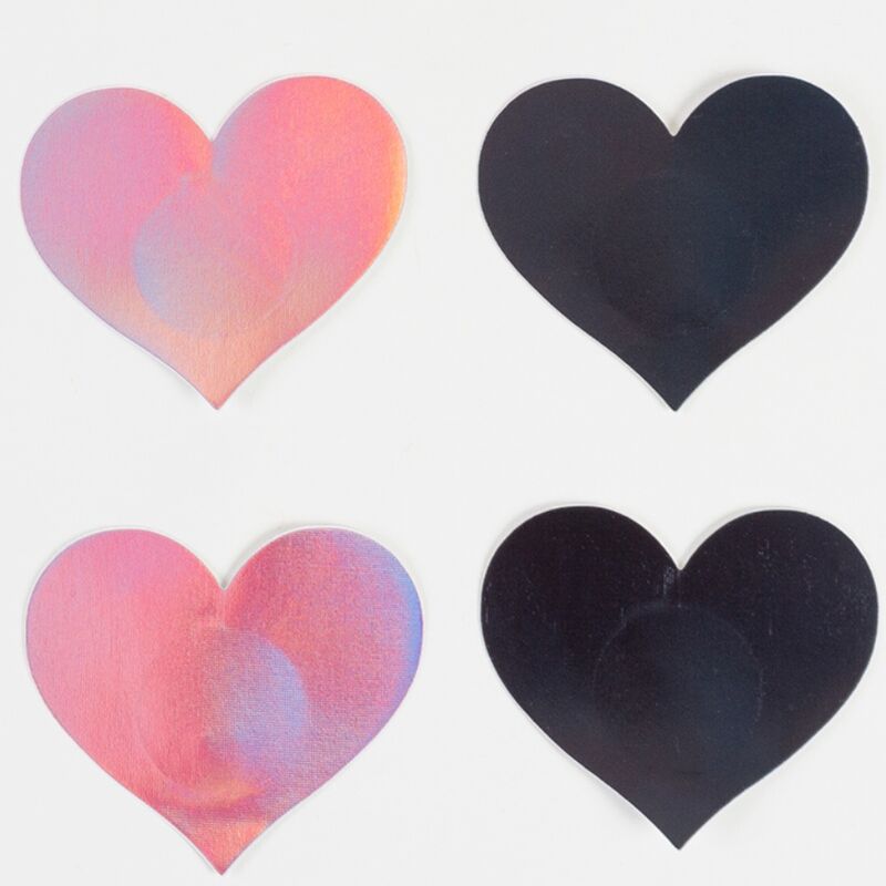 SECRET PLAY - WOW BOOBS! HEART NIPPLE COVERS - Imagem de 2