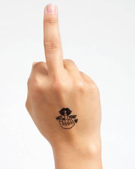 SECRET PLAY - SET OF 10 SPICY COLLECTION TEMPORARY TATTOOS