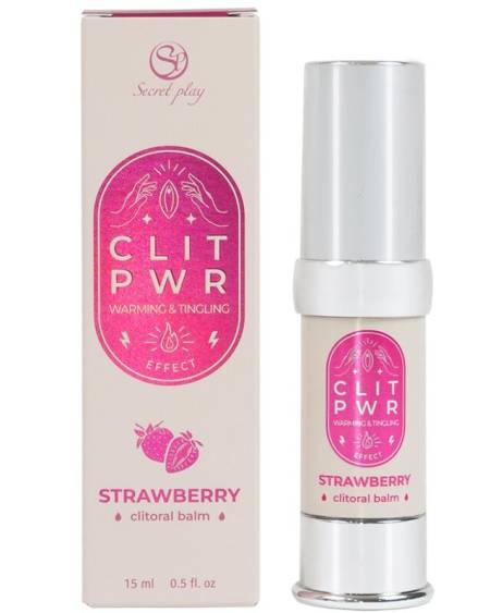 SECRET PLAY - CLIT PWR STRAWBERRY CLITORIS BALM