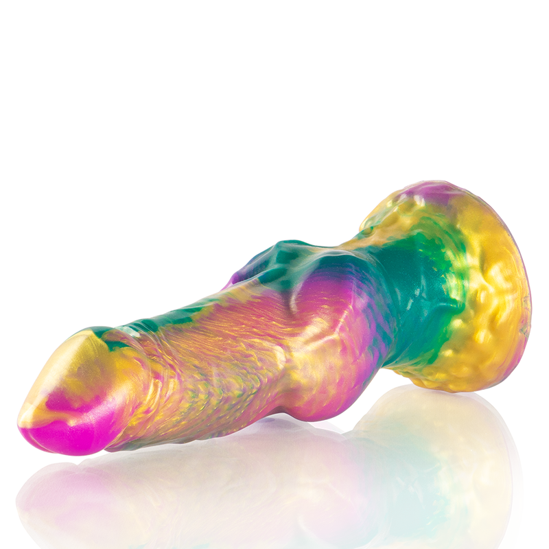 EPIC - IRIS DILDO WITH RAINBOW TESTICLES OF PLEASURE - Imagem de 5