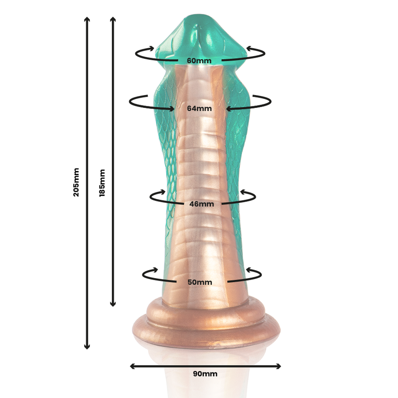 EPIC - PYTHON DILDO COBRA GREEN - Imagem de 2