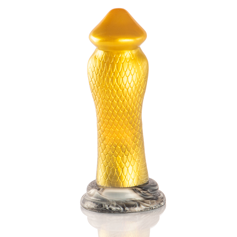 EPIC - DRAKON DILDO YELLOW COBRA - Imagem de 5