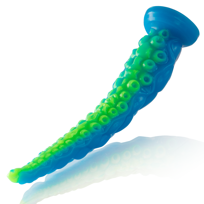 EPIC - SCYLLA FLUORESCENT THIN TENTACLE DILDO LARGE SIZE - Imagem de 3