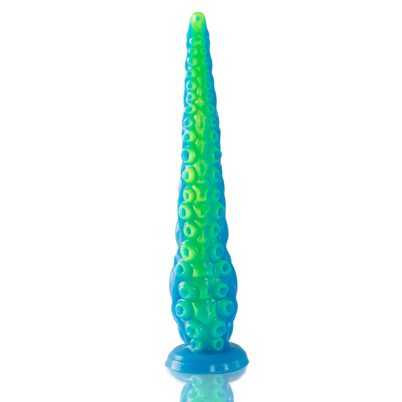 EPIC - SCYLLA FLUORESCENT THIN TENTACLE DILDO LARGE SIZE - Imagem de 4