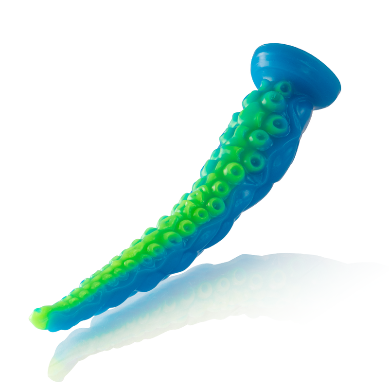 EPIC - SCYLLA DILDO THIN TENTACLE FLUORESCENT SMALL SIZE - Imagem de 3