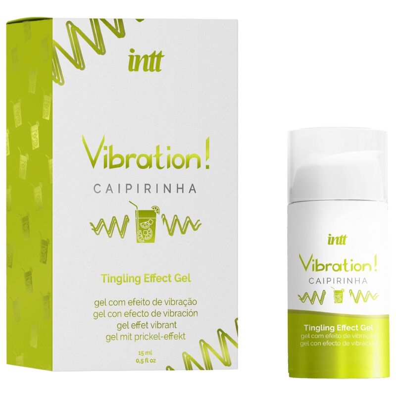 INTT - POWERFUL INTIMATE STIMULANT CAIPIRINHA LIQUID VIBRATOR GEL 15 ML - Imagem de 2