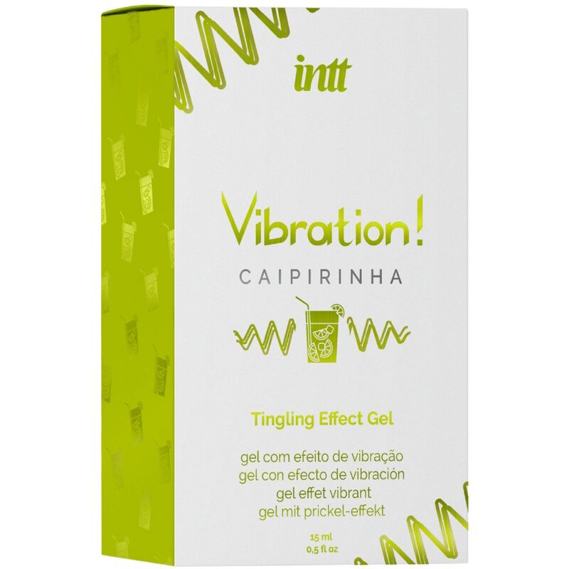 INTT - POWERFUL INTIMATE STIMULANT CAIPIRINHA LIQUID VIBRATOR GEL 15 ML - Imagem de 3