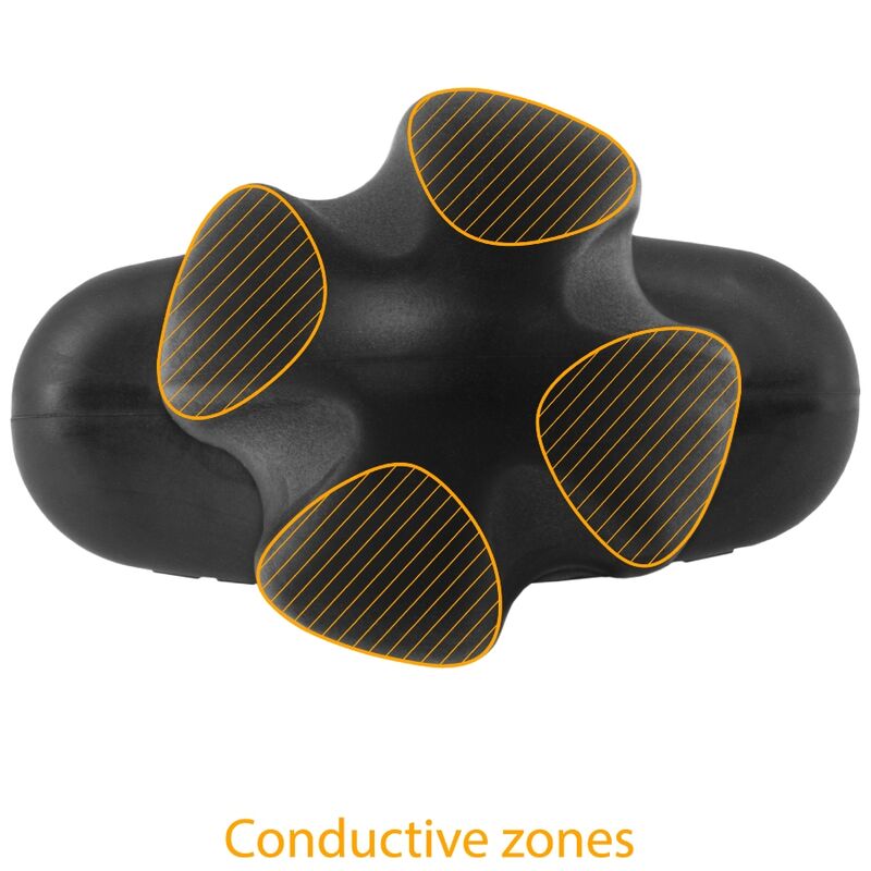 ELECTRASTIM - TARTARUS ANAL PLUG QUADRIPOLAR SILICONE BLACK - Imagem de 5