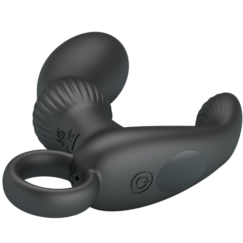 PRETTY LOVE - CAYLA ANAL VIBRATOR MASSAGER BLACK - Imagem de 4