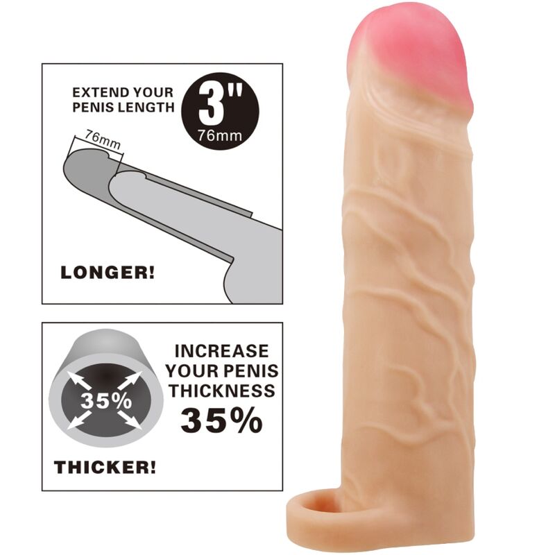 PRETTY LOVE - GERD PENIS EXTENDER COVER FLESH - Imagem de 5