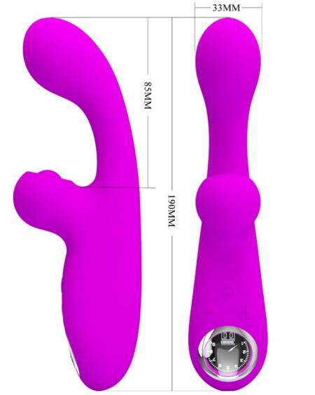 PRETTY LOVE - SKYLAR PURPLE STIMULATOR VIBRATOR