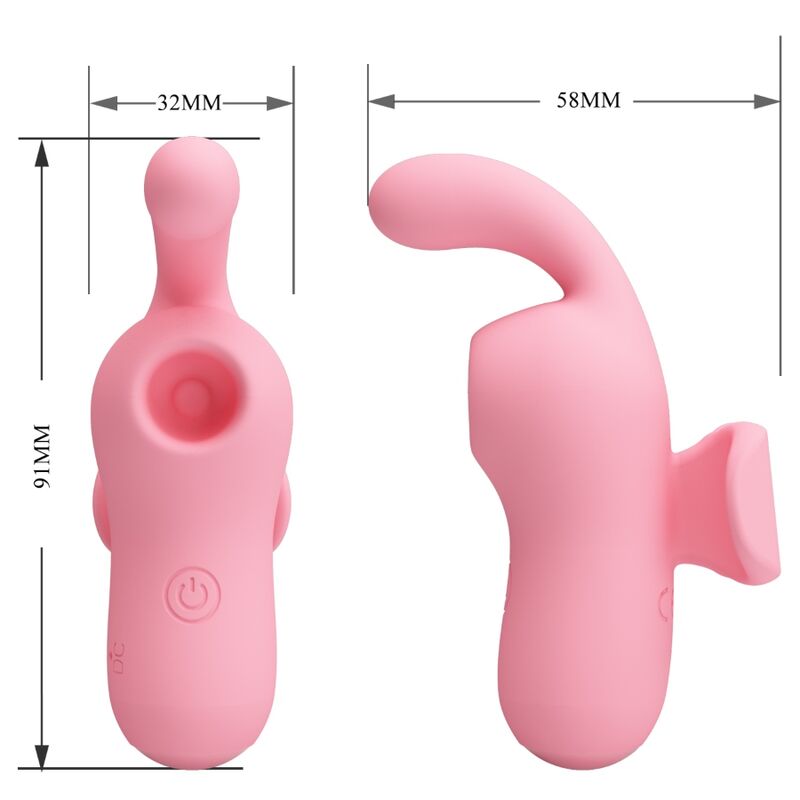PRETTY LOVE - MINI FUN TOYS BY MAGIC FAIRY VIBRATOR SUCKER - Imagem de 5
