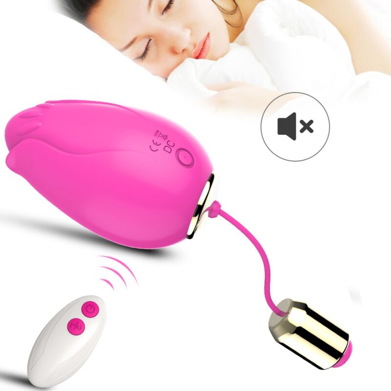 ARMONY - MANDALA EGG VIBRATOR G-SPOT REMOTE CONTROL FUCHSIA - Imagem de 2