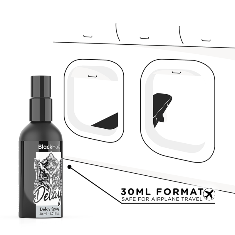 BLACK HOLE - DELAY SPRAY STUDY FORTE 30 ML - Imagem de 4