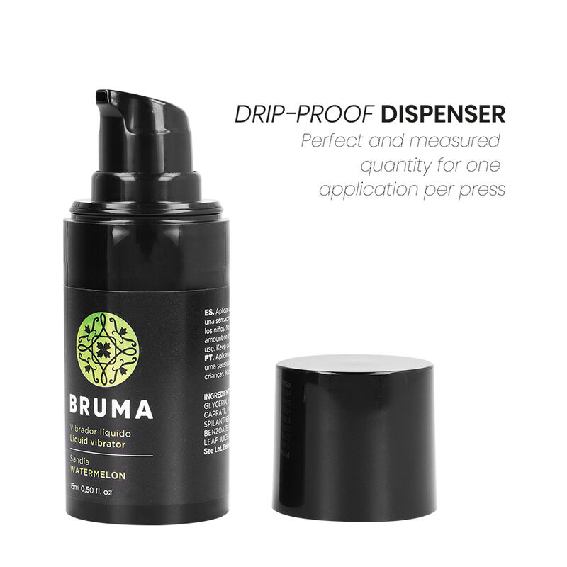 BRUMA - LIQUID VIBRATOR ULTRA SLIDING WATERMELON 15 ML - Imagem de 5