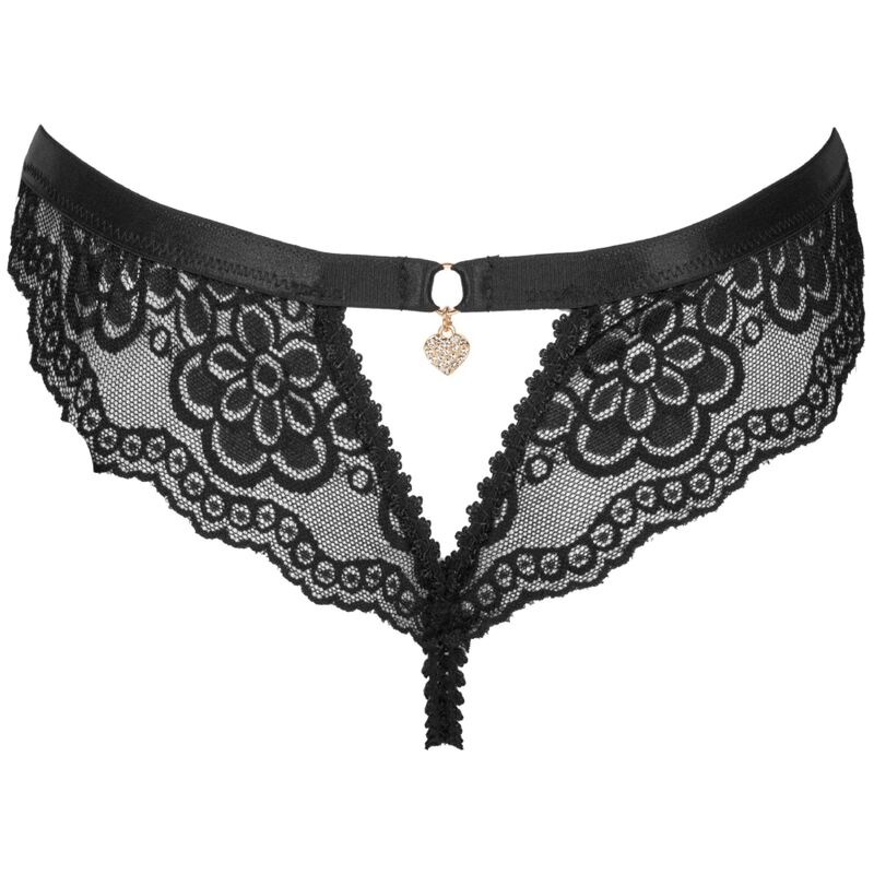 LIVCO CORSETTI FASHION - OKSURIN PANTY CON APERTURA NEGRO - Imagem de 4