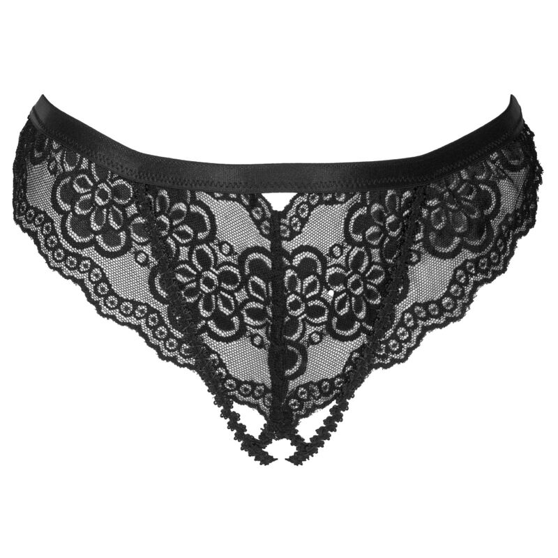LIVCO CORSETTI FASHION - OKSURIN PANTY CON APERTURA NEGRO - Imagem de 3
