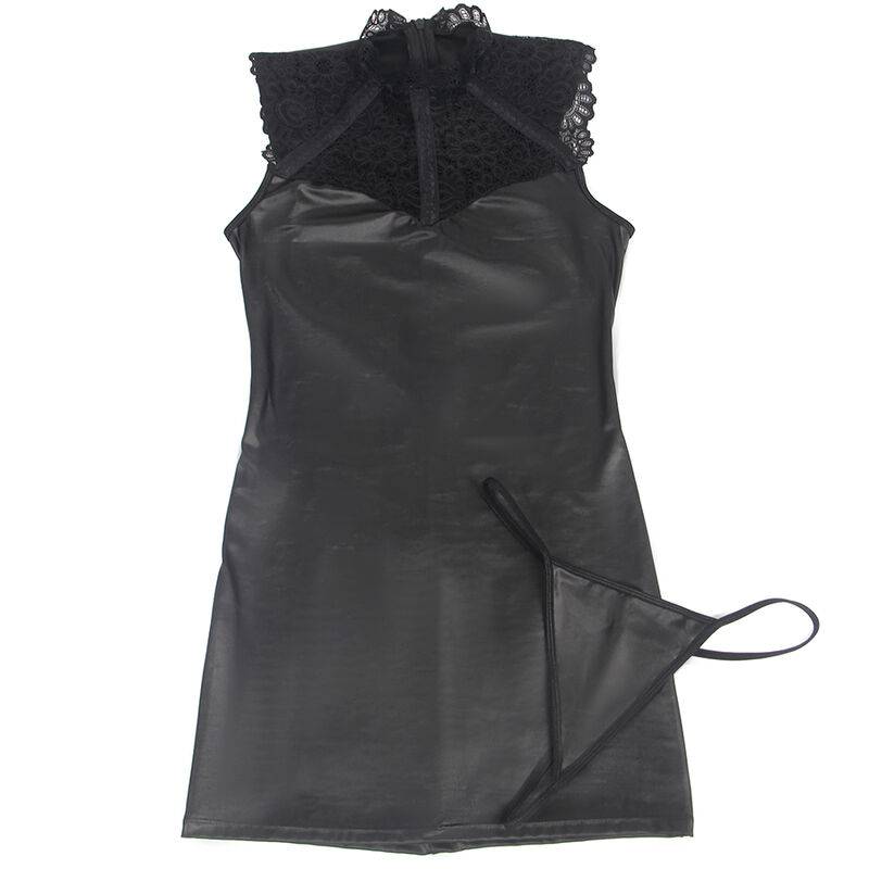 SUBBLIME - VESTIDO SEXY DE CUERO S/M - Imagem de 4