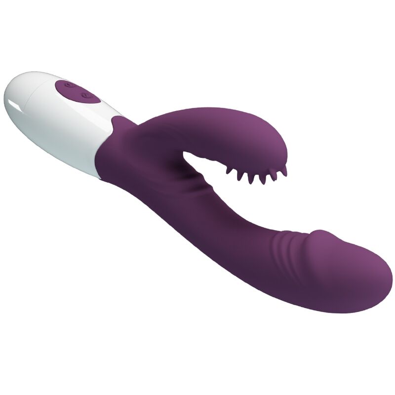 PRETTY LOVE - ANDRE RABBIT VIBRATOR G-POINT STIMULATOR PURPLE - Imagem de 5