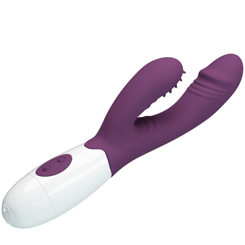 PRETTY LOVE - ANDRE RABBIT VIBRATOR G-POINT STIMULATOR PURPLE - Imagem de 4