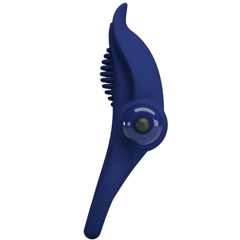PRETTY LOVE - BRONSON DOUBLE RING WITH VIBRATION BLUE - Imagem de 3