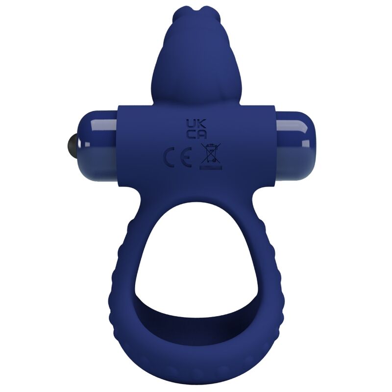 PRETTY LOVE - LUCHITO DOUBLE VIBRATING RING RABBIT BLUE - Imagem de 4