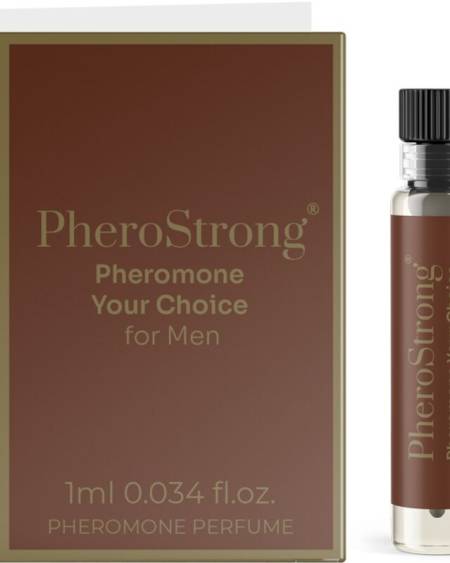 PHEROSTRONG - PHEROMONE PERFUME YOUR CHOICE FOR MEN 1 ML