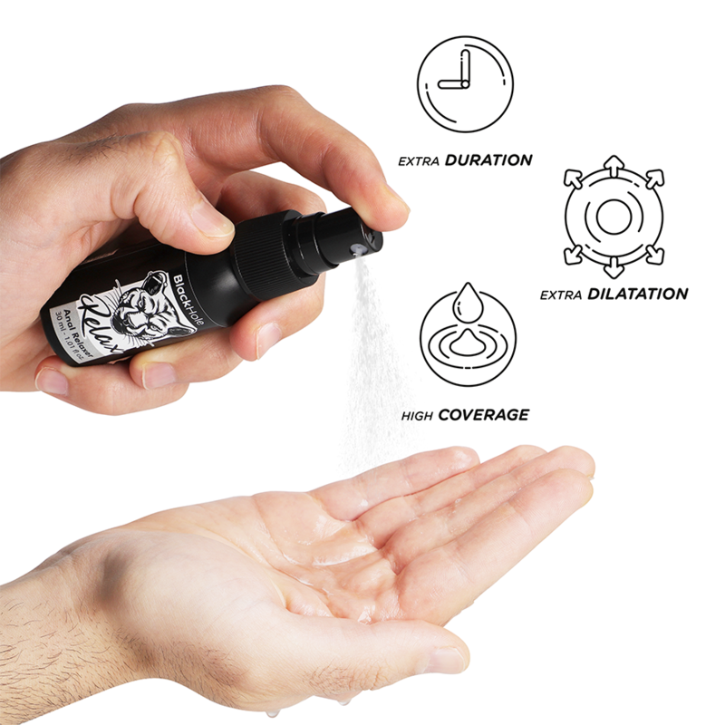 BLACK HOLE - ANAL RELAXER SPRAY EXPLORER 30 ML - Imagem de 4