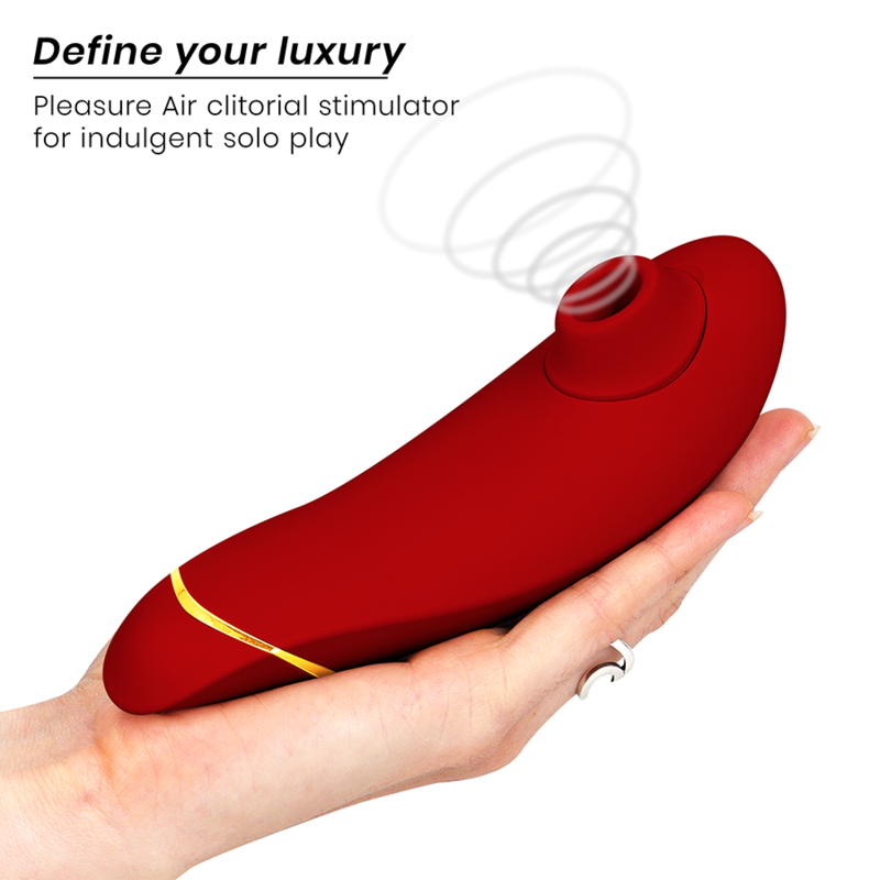 WOMANIZER - PREMIUM 2 CLITORAL STIMULATOR BORDEAUX - Imagem de 3