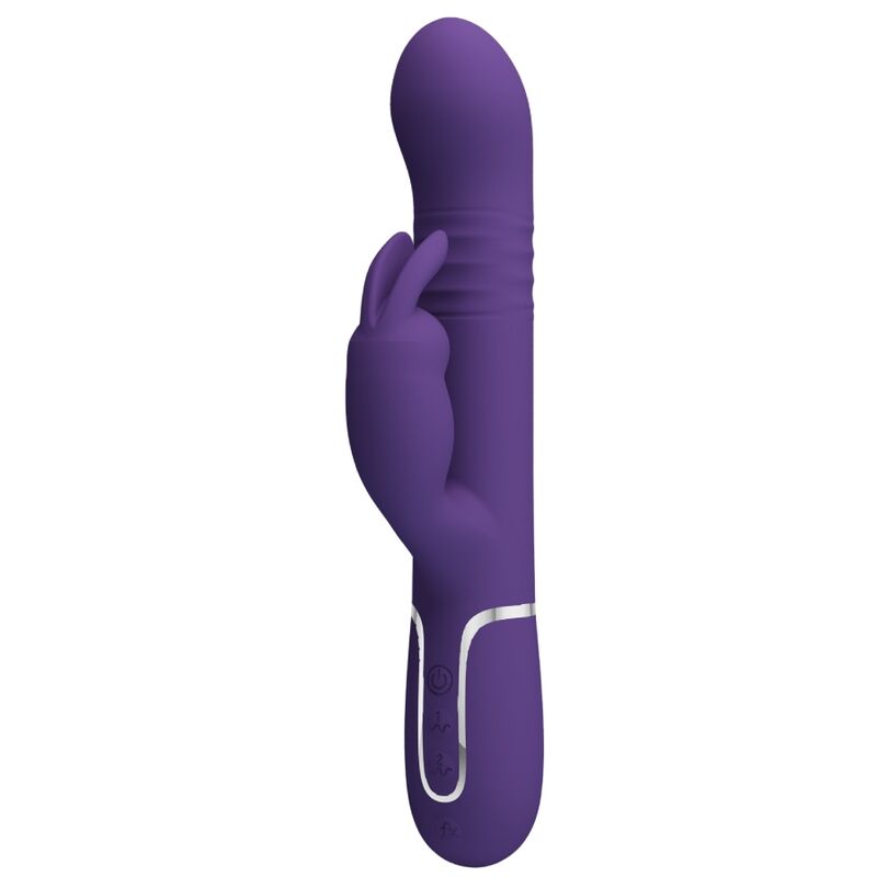 PRETTY LOVE - COALE RABBIT VIBRATOR 4 IN 1 PURPLE - Imagem de 2