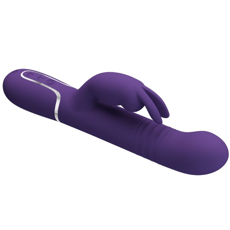 PRETTY LOVE - COALE RABBIT VIBRATOR 4 IN 1 PURPLE - Imagem de 5