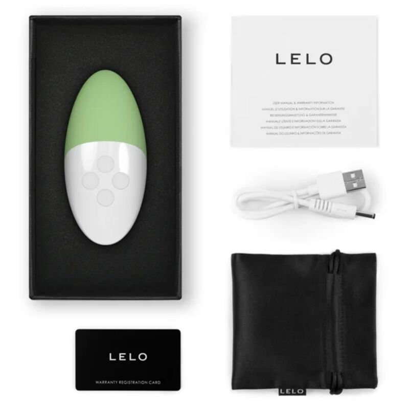 LELO - SIRI 3 CLITORIS MASSAGER PISTACHIO CREAM - Imagem de 3