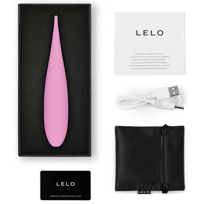 LELO - DOT TRAVEL CLITORIS STIMULATOR PINK - Imagem de 4