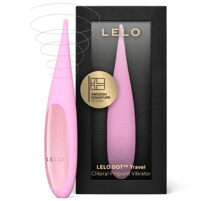 LELO - DOT TRAVEL CLITORIS STIMULATOR PINK - Imagem de 5