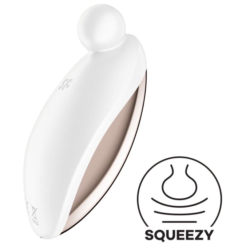 SATISFYER - SPOT ON 2 LAY-ON VIBRATOR WHITE - Imagem de 3