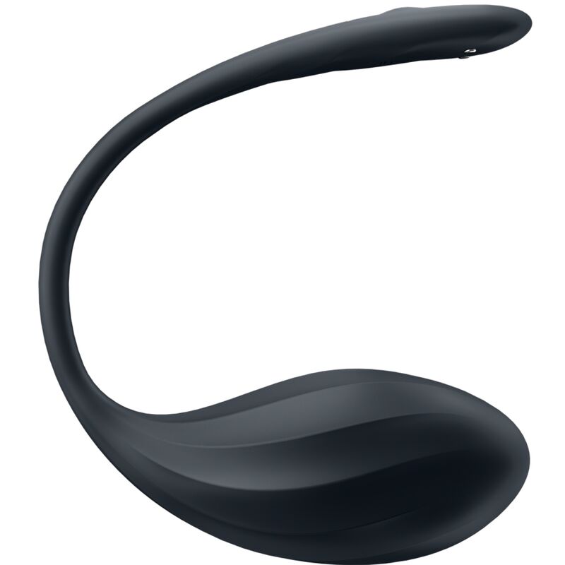 SATISFYER - RIBBED PETAL G POINT STIMULATOR REMOTE CONTROL BLACK FREE APP - Imagem de 4