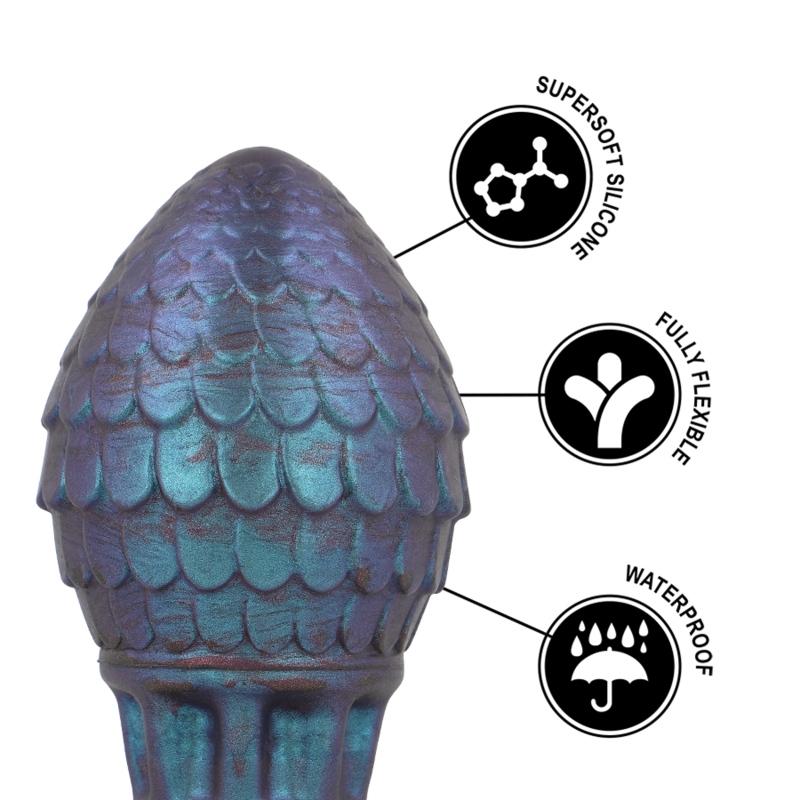 EPIC - VRAKOS DRAGON EGG ANAL PLUG SIZE S - Imagem de 3