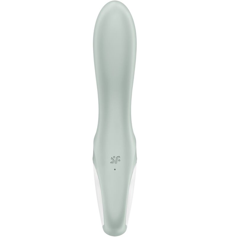SATISFYER - AIR PUMP BOOTY 3 INFLATABLE ANAL VIBRATOR GREYGREEN - Imagem de 2