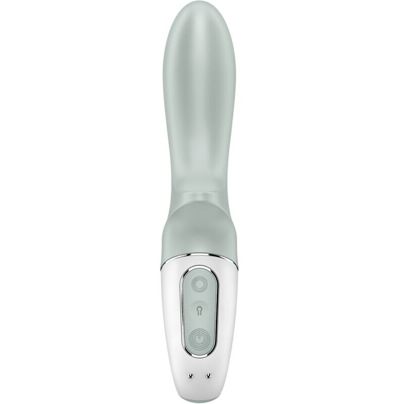 SATISFYER - AIR PUMP BOOTY 3 INFLATABLE ANAL VIBRATOR GREYGREEN - Imagem de 5
