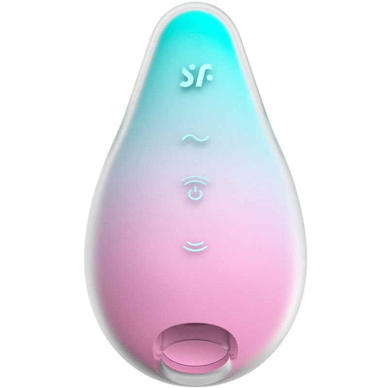 SATISFYER - MERMAID VIBES STIMULATOR VIBRATOR MINT AND PINK - Imagem de 2