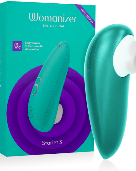 WOMANIZER - STARLET 3 CLITORAL STIMULATOR TURQUOISE