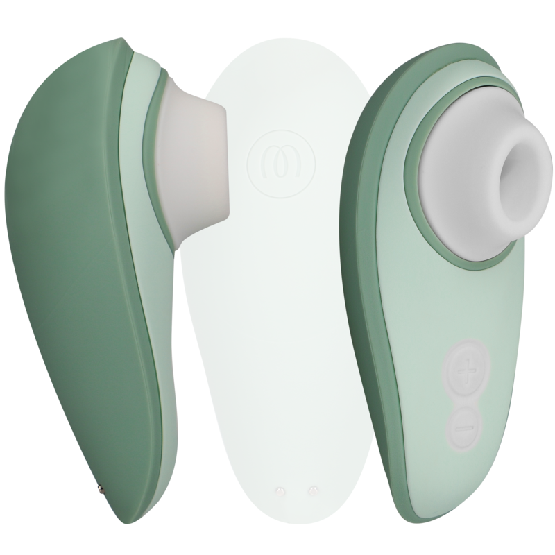 WOMANIZER - LIBERTY 2 ESTIMULADOR SUCCIONADOR CLITORIS VERDE CLARO - Imagem de 2