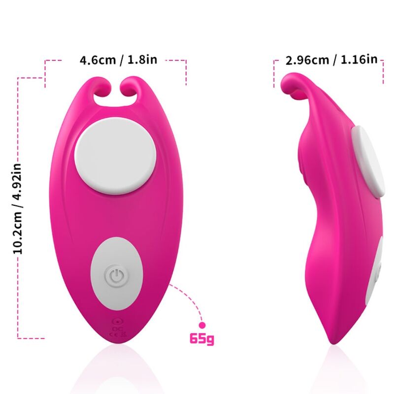 ARMONY - HONEYBEE WEARABLE PANTIES VIBRATOR G-SPOT FUCHSIA - FREE APP - Imagem de 3