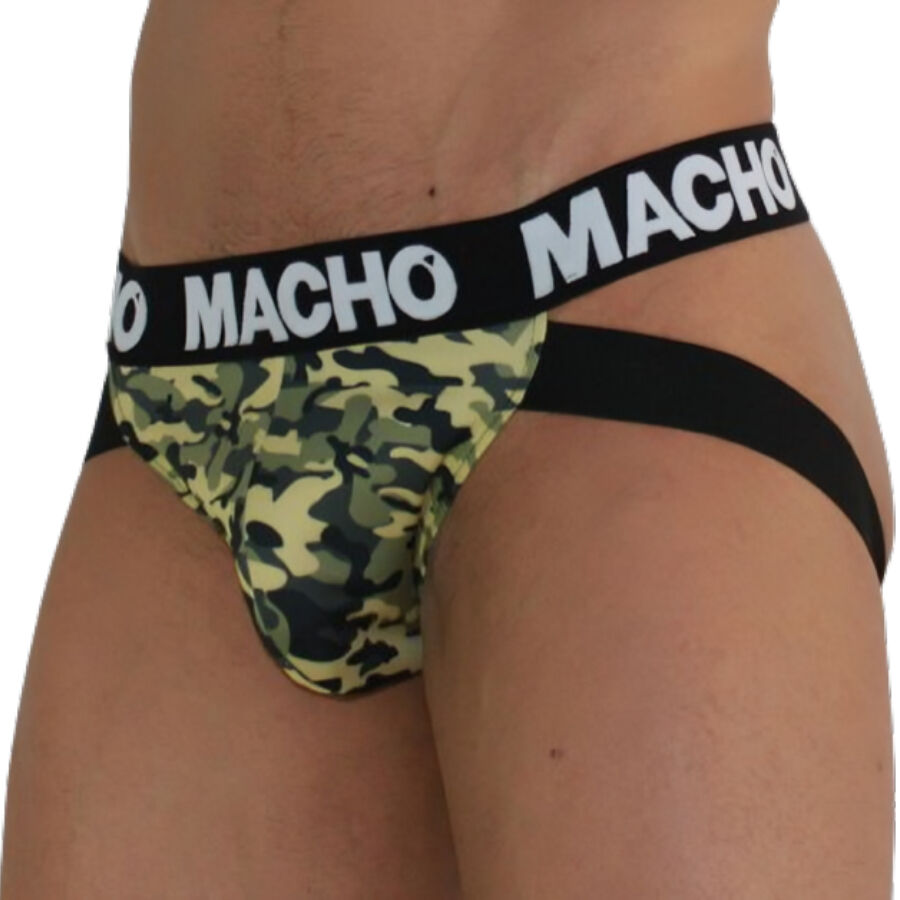 MACHO - MX28MV JOCK MILITAR VERDE S - Imagem de 2