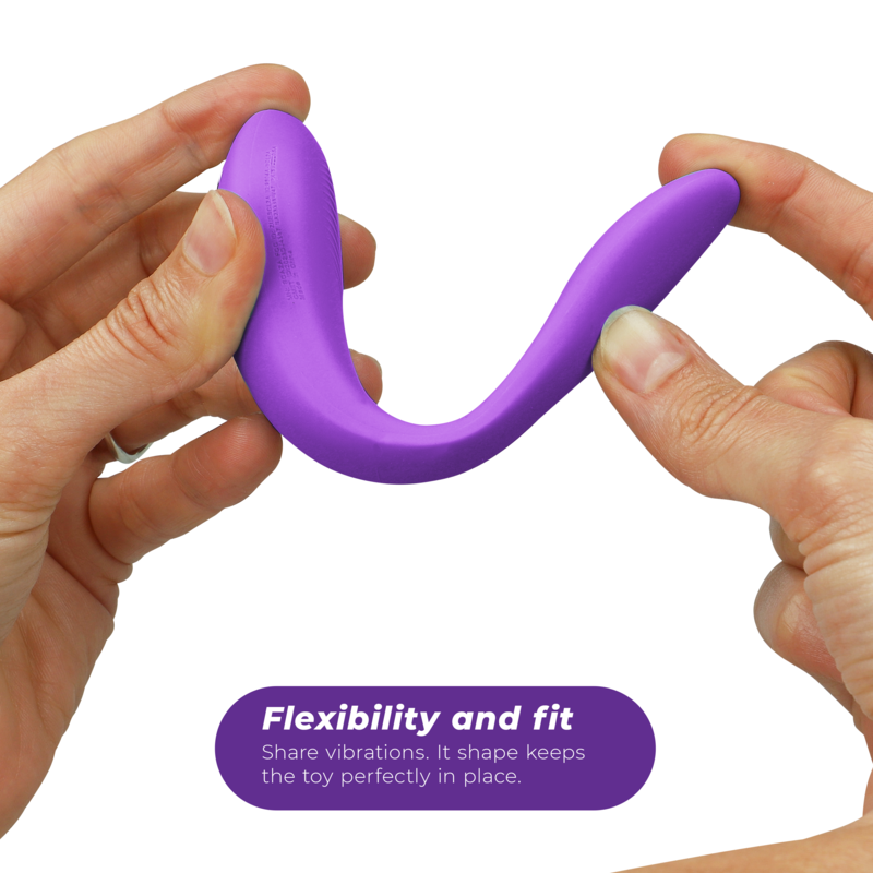 WE-VIBE - SYNC GO ESTIMULADOR DUAL VIOLETA - Imagem de 4