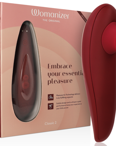 WOMANIZER - CLASSIC 2 CLITORAL STIMULATOR BORDEAUX